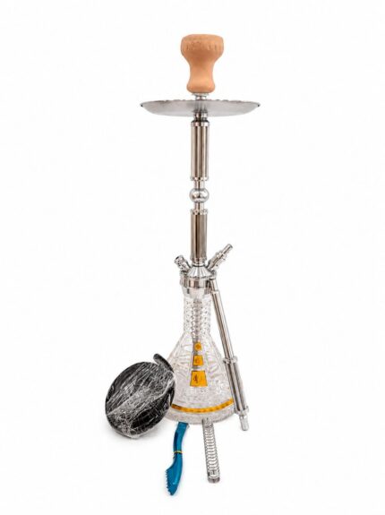 32" SILVER HUSTLE  HOOKAH